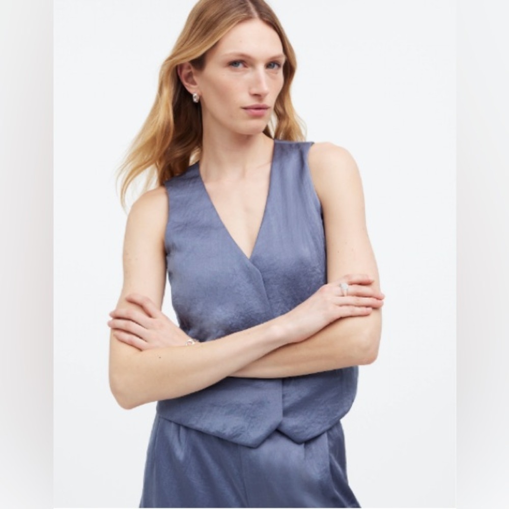 Madewell Satin Vest